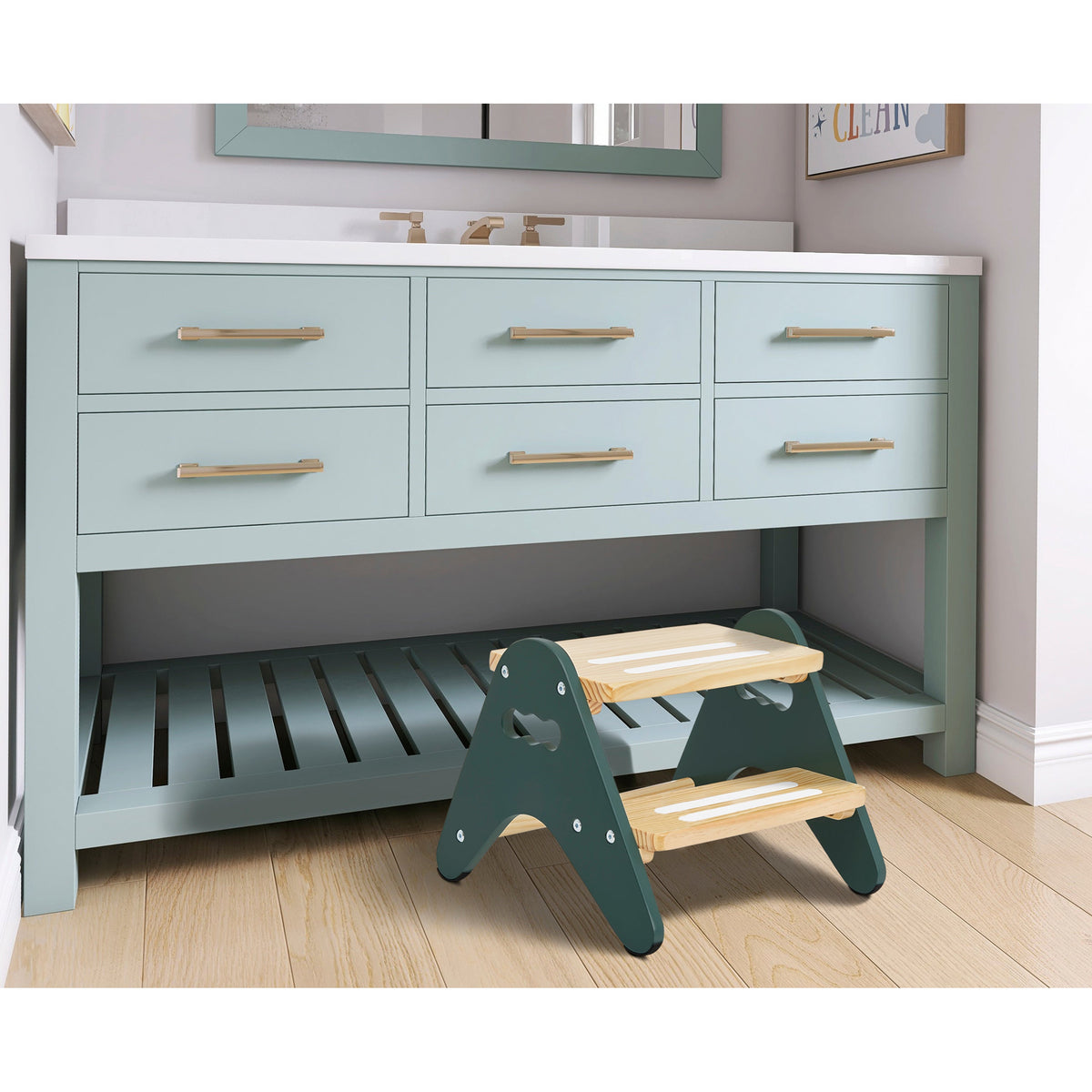Dream On Me Skyward Multipurpose Kids Step Stool