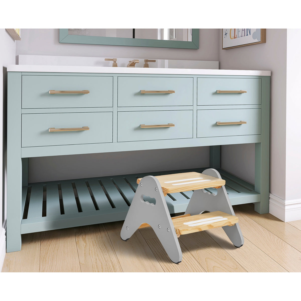 Dream On Me Skyward Multipurpose Kids Step Stool