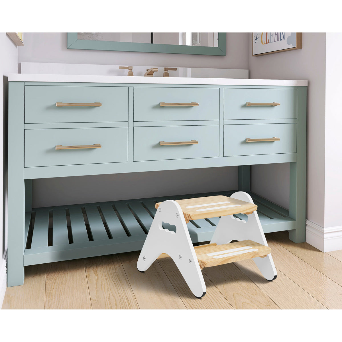Dream On Me Skyward Multipurpose Kids Step Stool