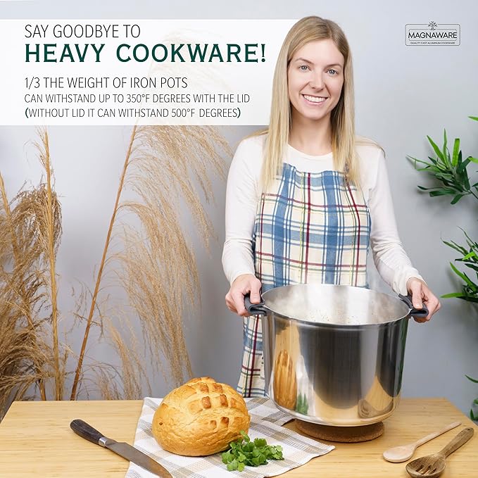 Magnaware Stock Pot with Lid 14 Quarts