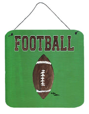 Football Aluminium Metal Wall or Door Hanging Prints