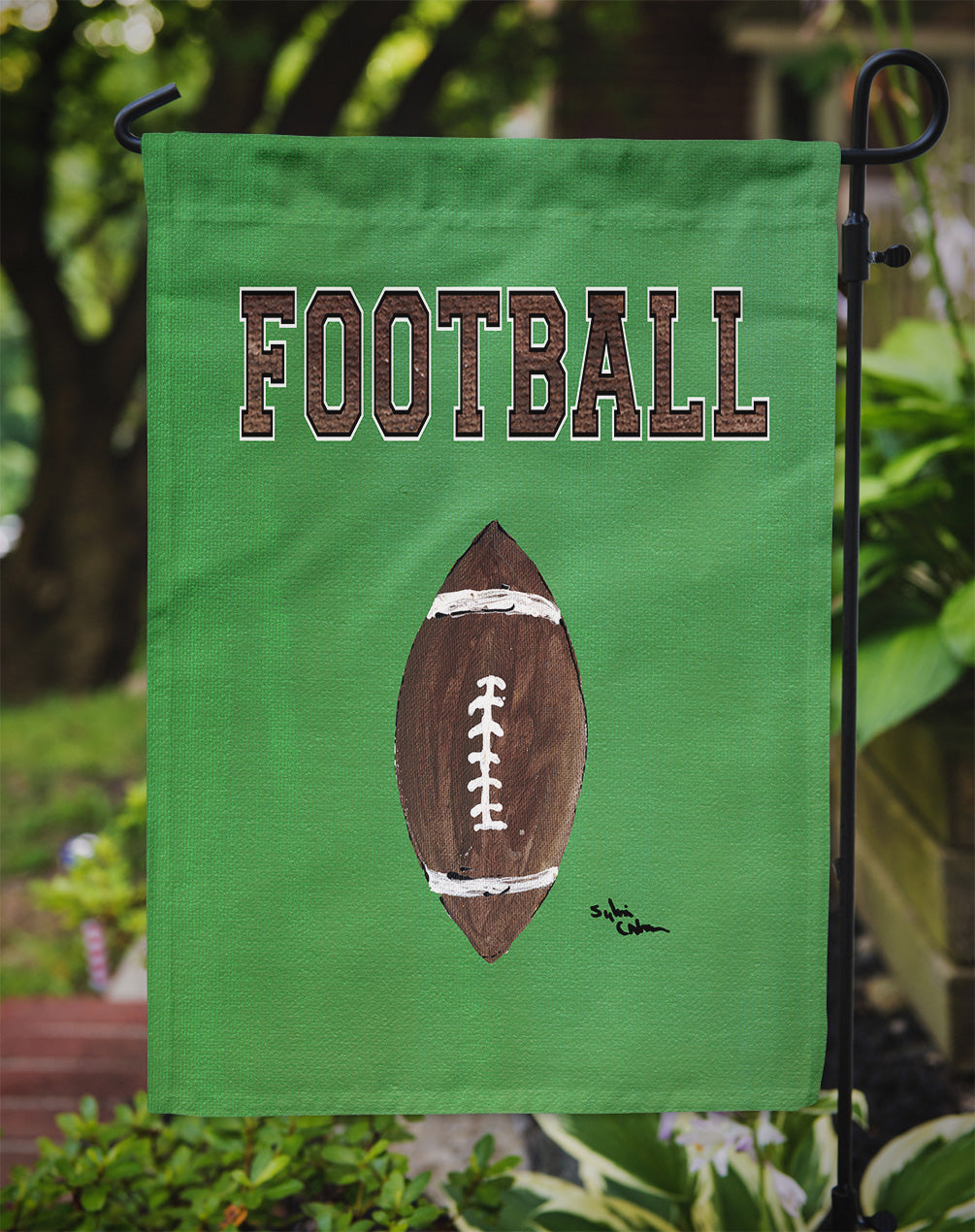 Football Garden Flag – Decorative Outdoor Yard Flag