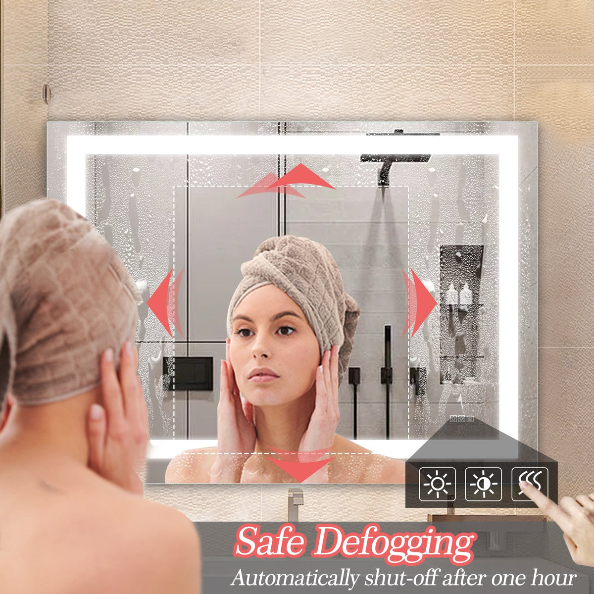LED Bathroom Mirror with Lights