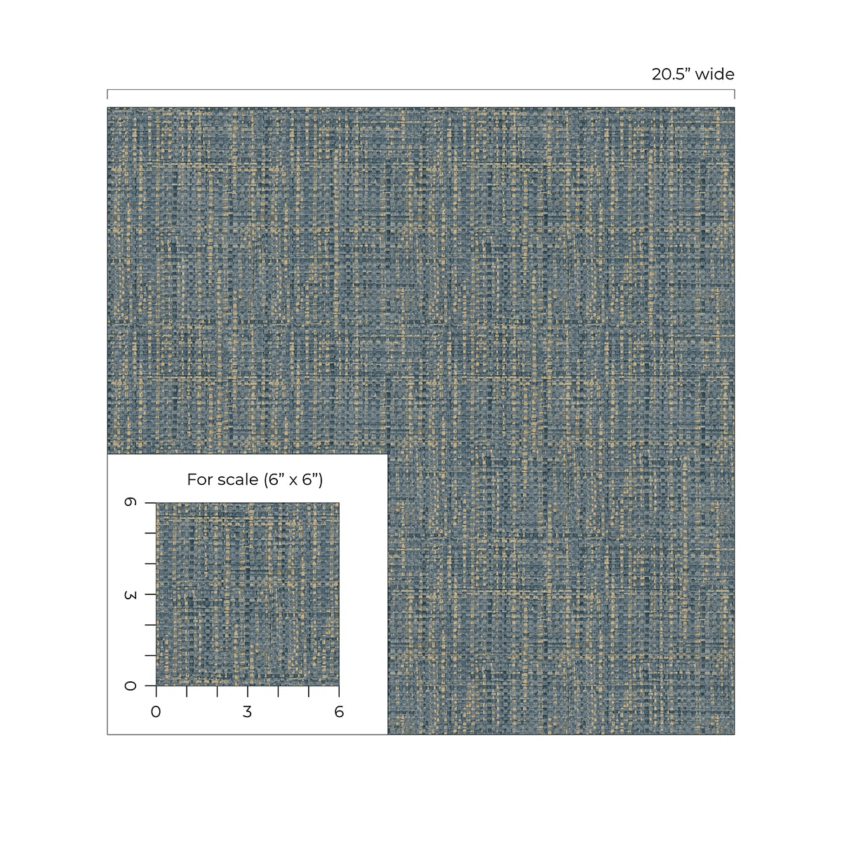 Exuma Faux Weave Peel and Stick Removable Wallpaper