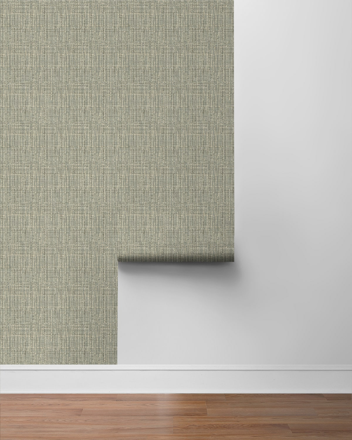 Exuma Faux Weave Peel and Stick Removable Wallpaper