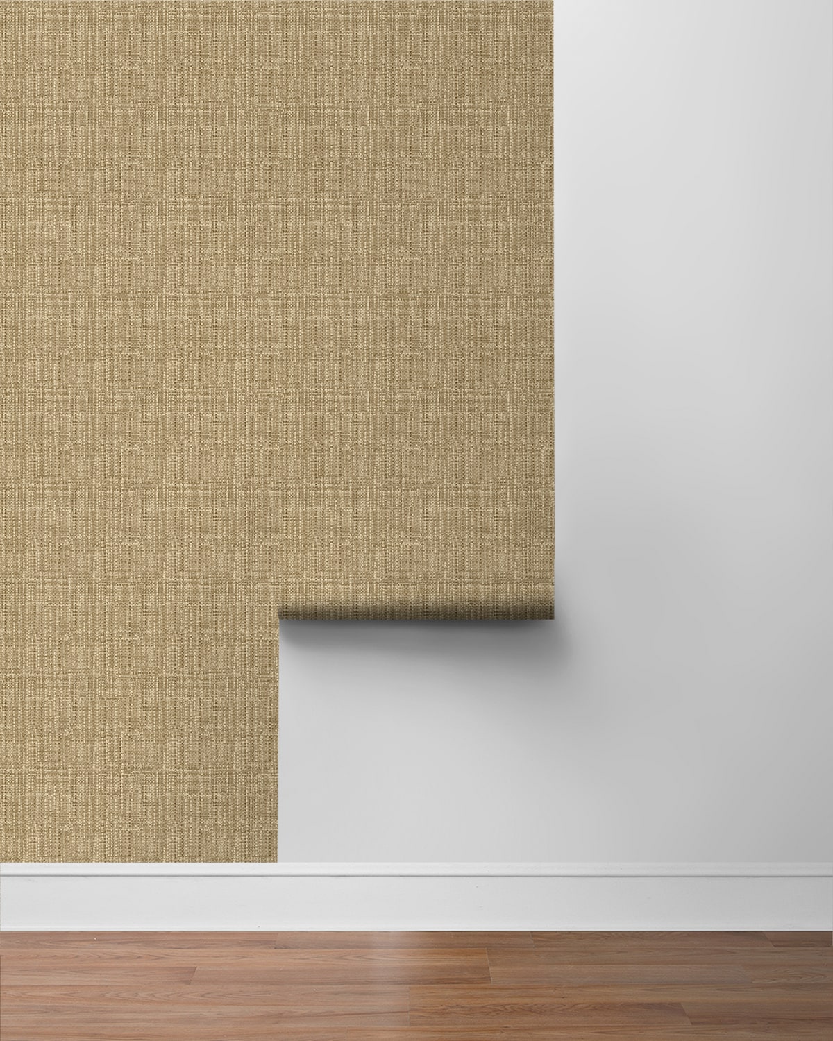 Exuma Faux Weave Peel and Stick Removable Wallpaper