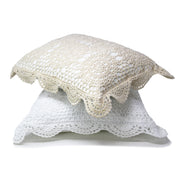 Hand Made Crochet Cotton Boudoir Pillow