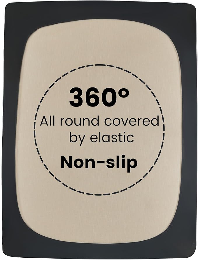 Premium Cooling Mattress Pad - Black