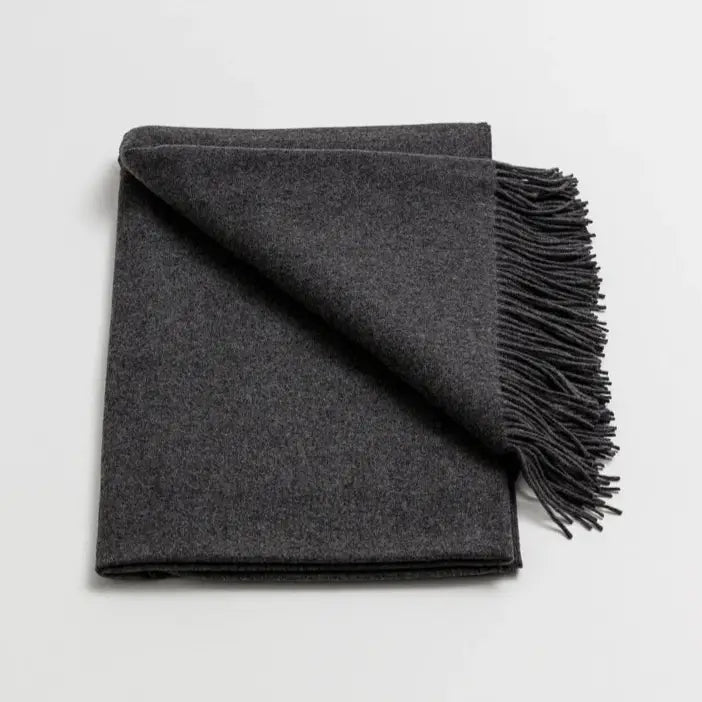 Cashmere Throw Blanket - 55"x74"