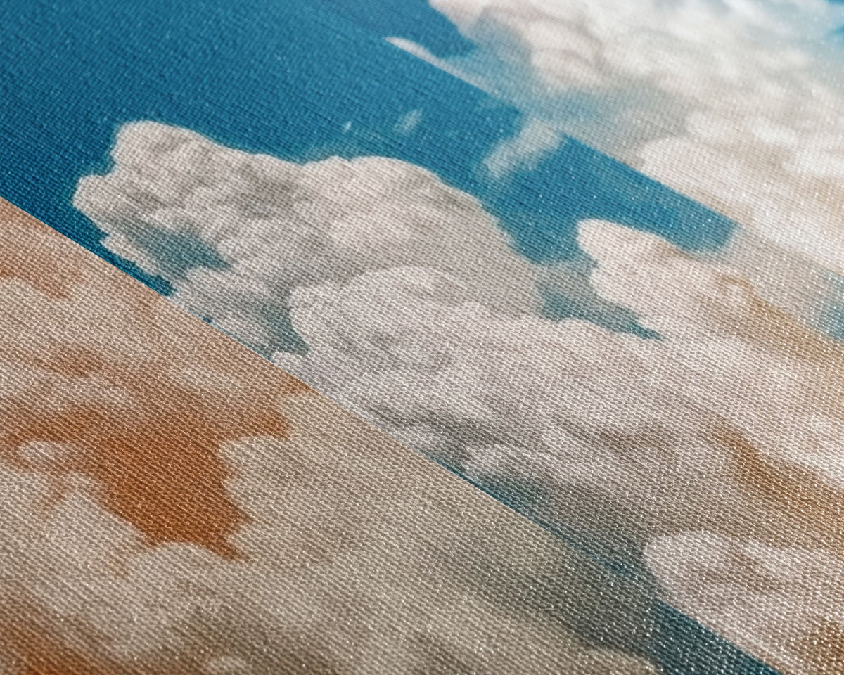Cloud Wall Art Triptych 3 Piece Set