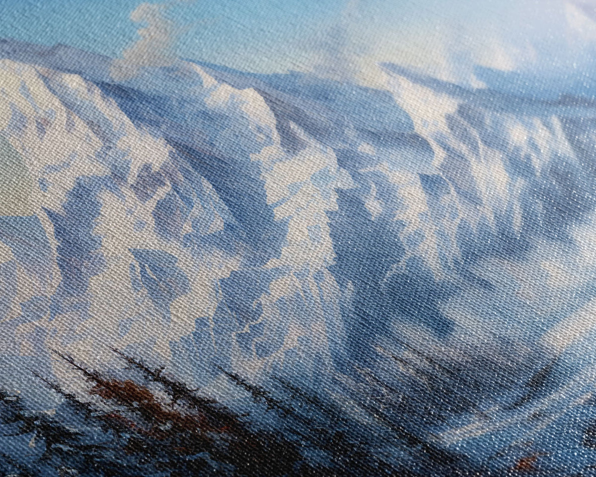 Winter Landscape, Canvas Print, 3 Piece Wall Art