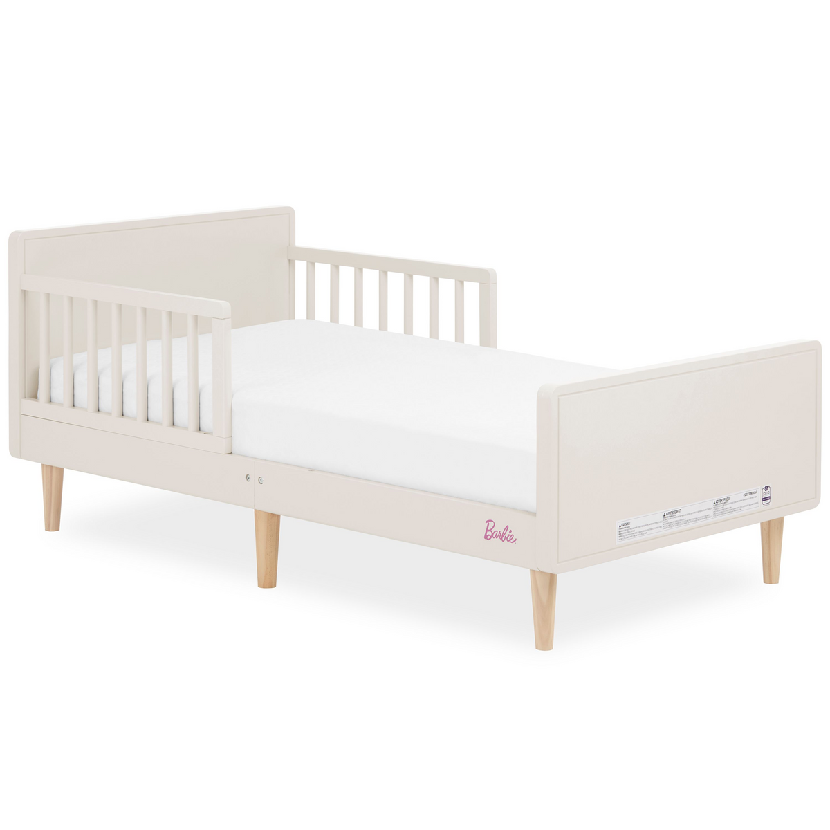 Barbie By Evolur Los Altos Toddler Bed