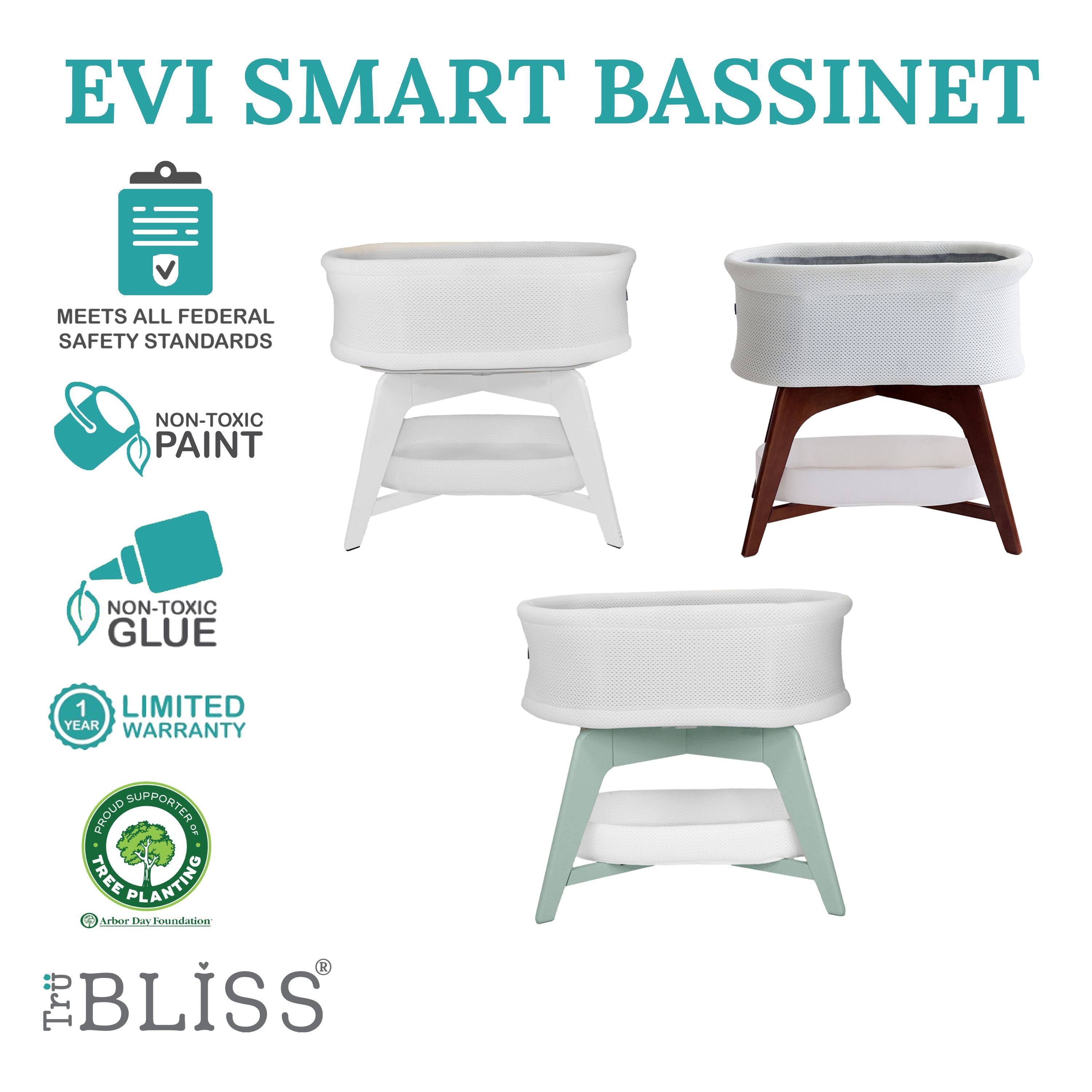 TruBliss® Evi Smart Bassinet