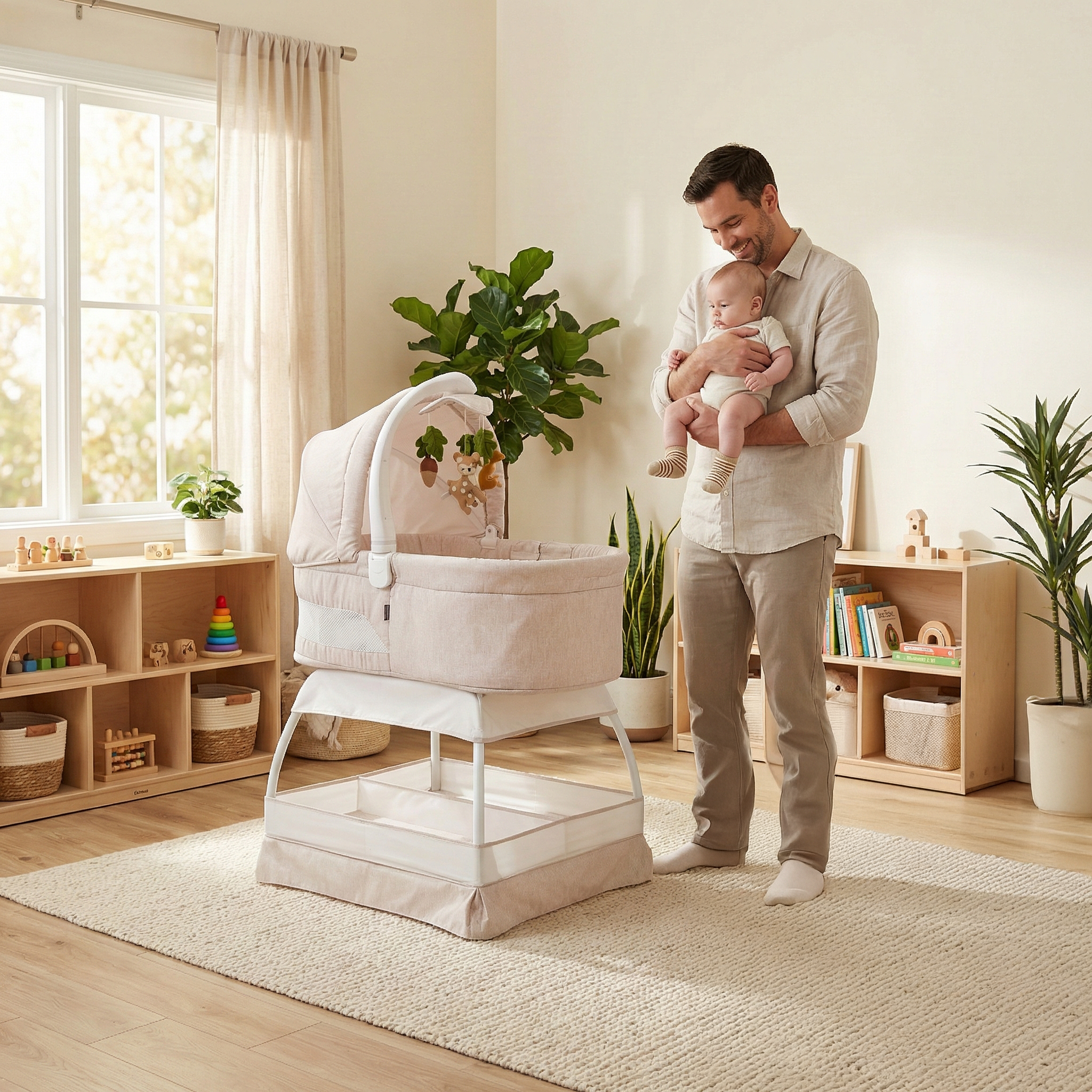 TruBliss® Sweetli Calm Bassinet