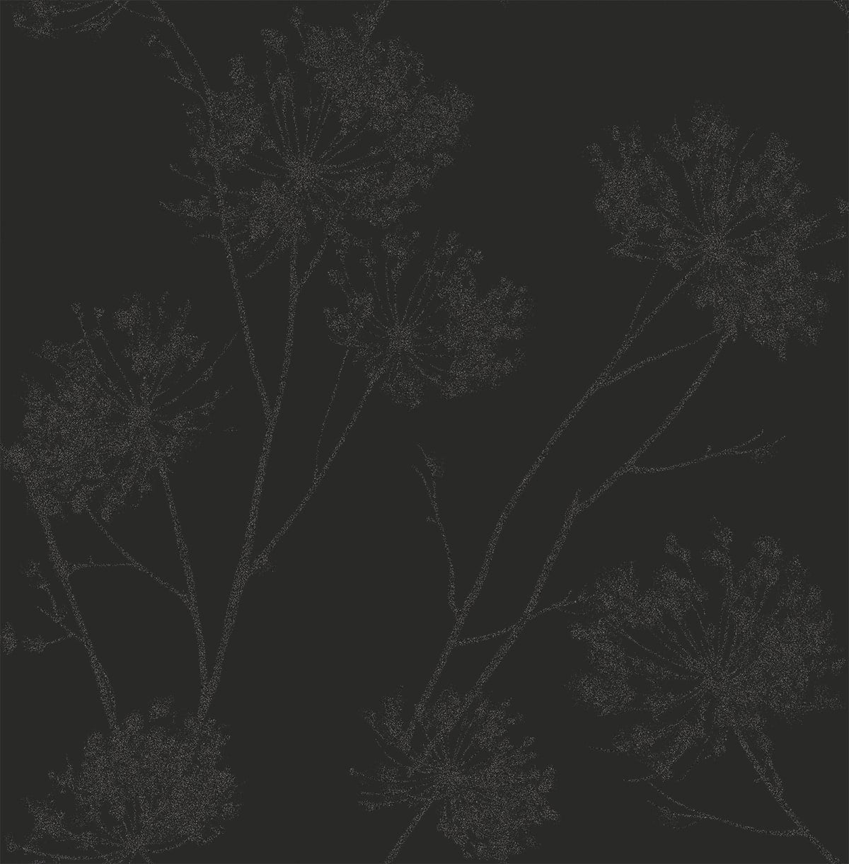 Wild Grass Glass Beaded Botanical Unpasted Wallpaper