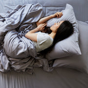 Bamboo Fitted Sheet - Platinum