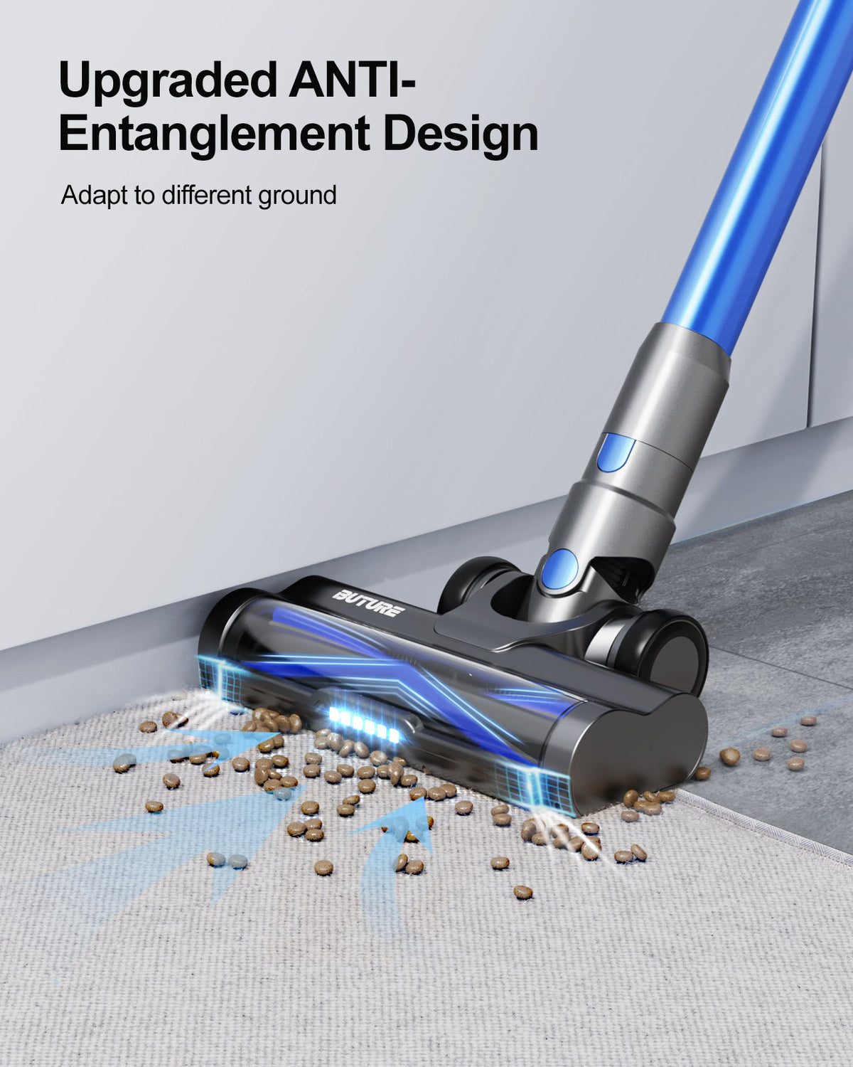 Buture VC50 Blue Cordless Vacuum