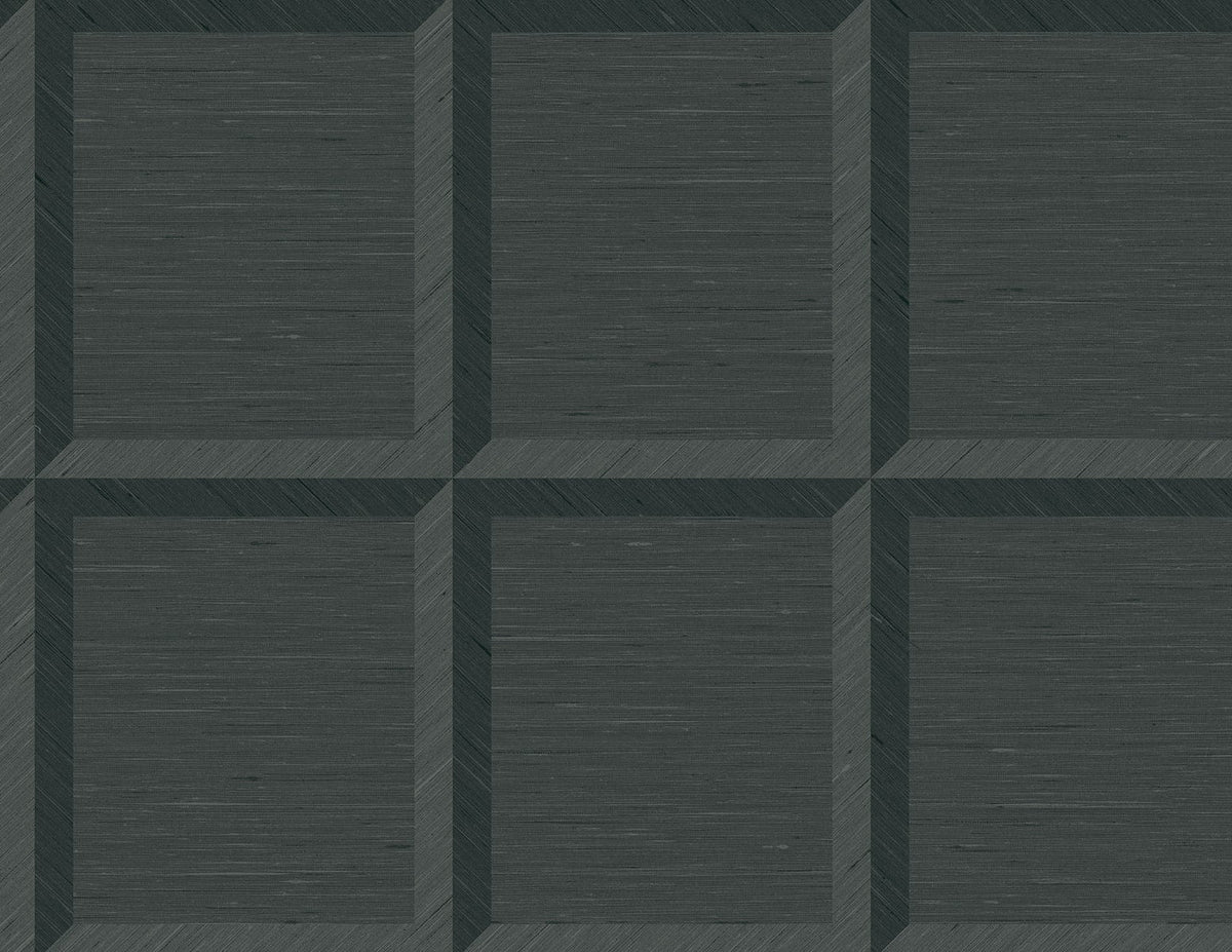 A Lot More Textures Oulu Geometric Embossed Vinyl Unpasted Wallpaper