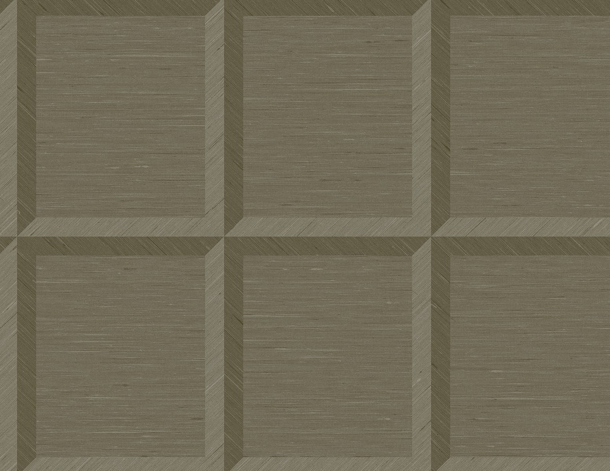 A Lot More Textures Oulu Geometric Embossed Vinyl Unpasted Wallpaper