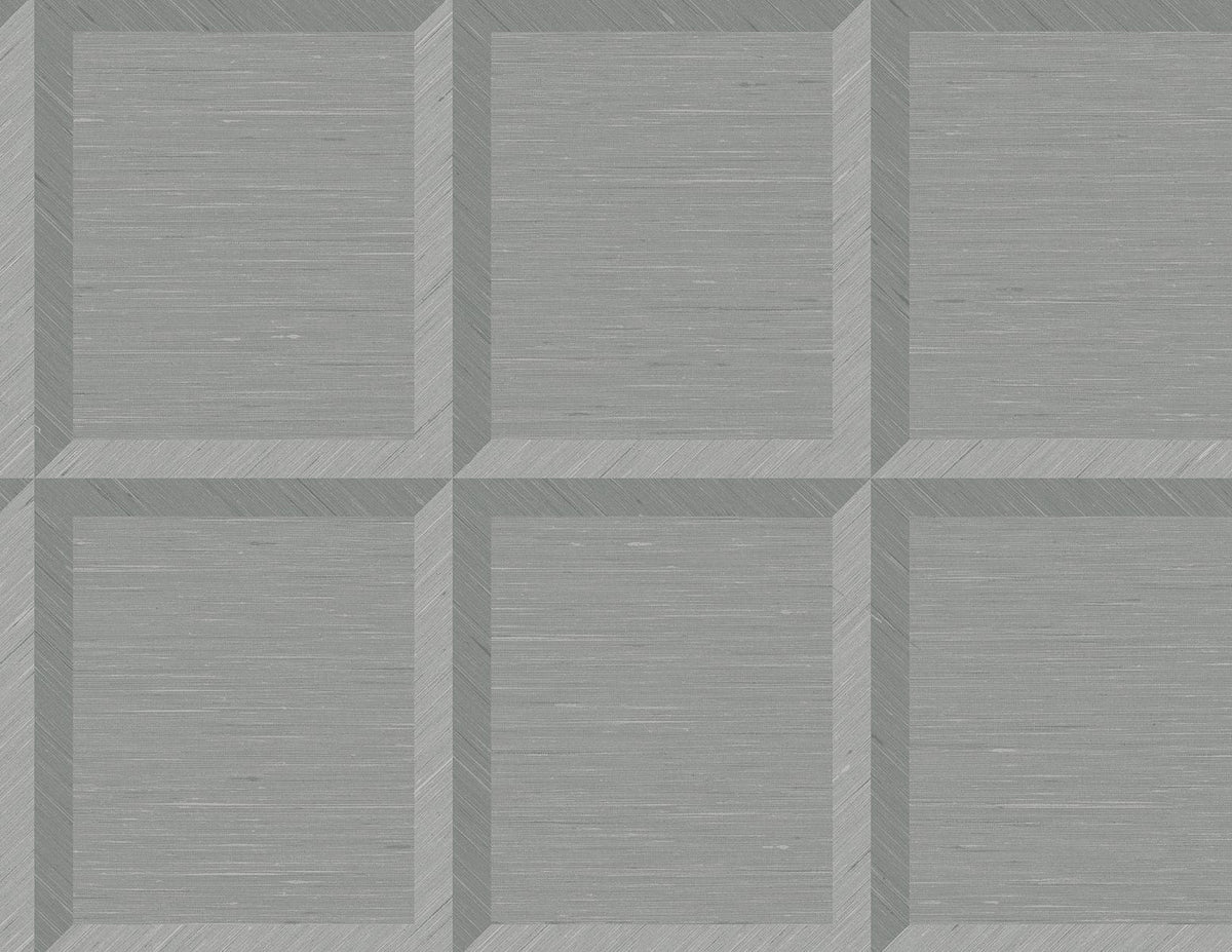 A Lot More Textures Oulu Geometric Embossed Vinyl Unpasted Wallpaper