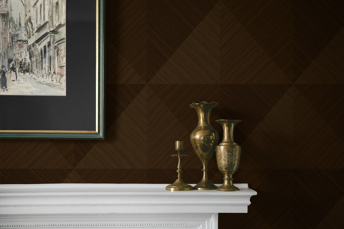 A Lot More Textures Kerava Geometric Embossed Vinyl Unpasted Wallpaper