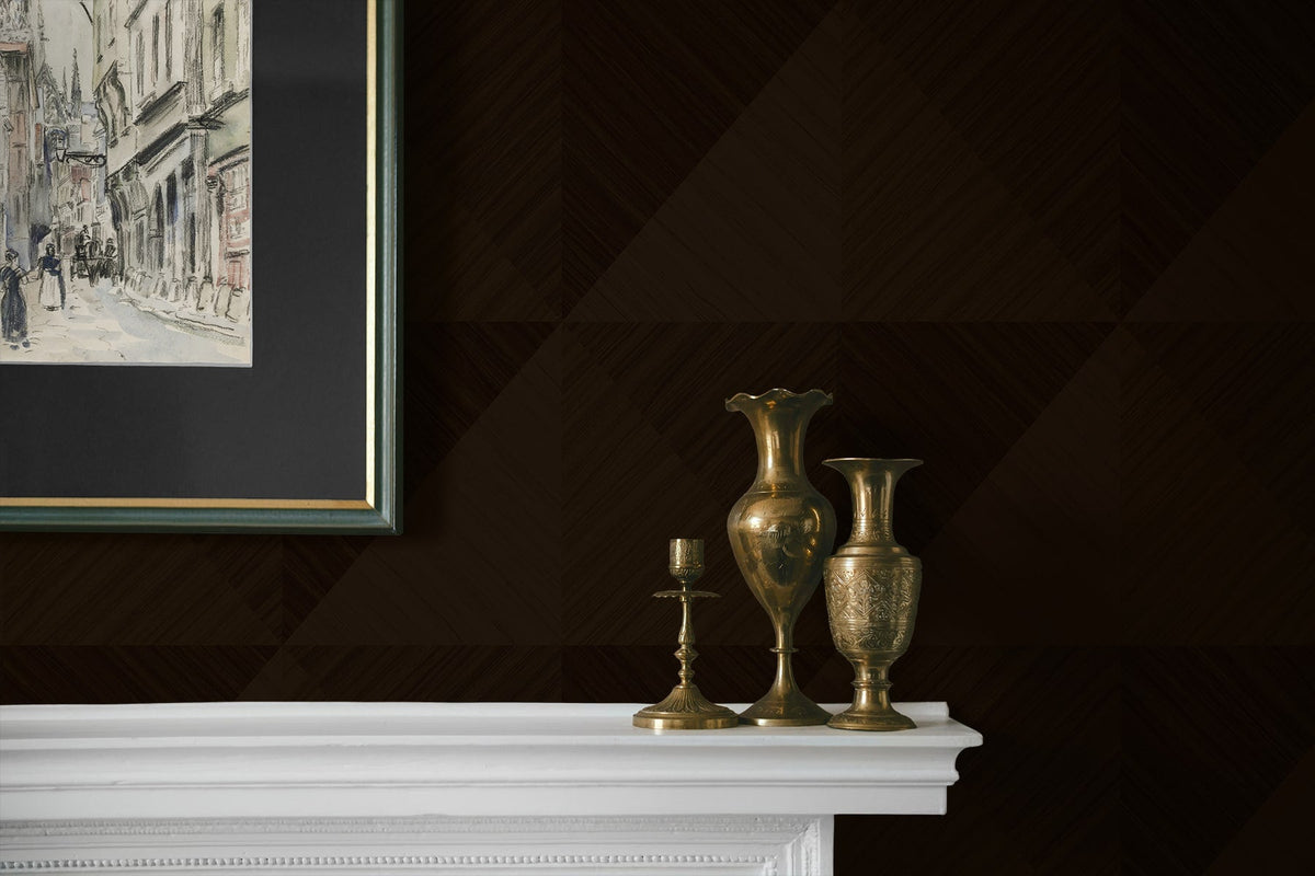 A Lot More Textures Kerava Geometric Embossed Vinyl Unpasted Wallpaper