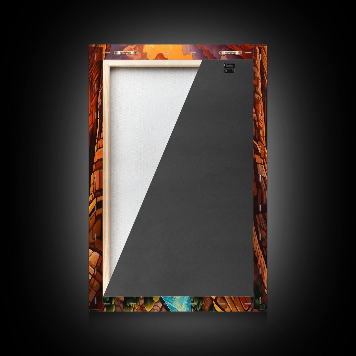 Canyon Art, Canvas Print, 3 Piece Wall Art