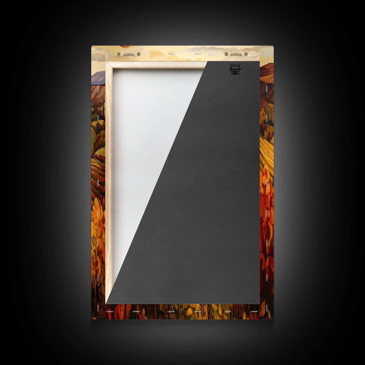 Italian Vineyard Framed Canvas Prints, 3 Piece Art