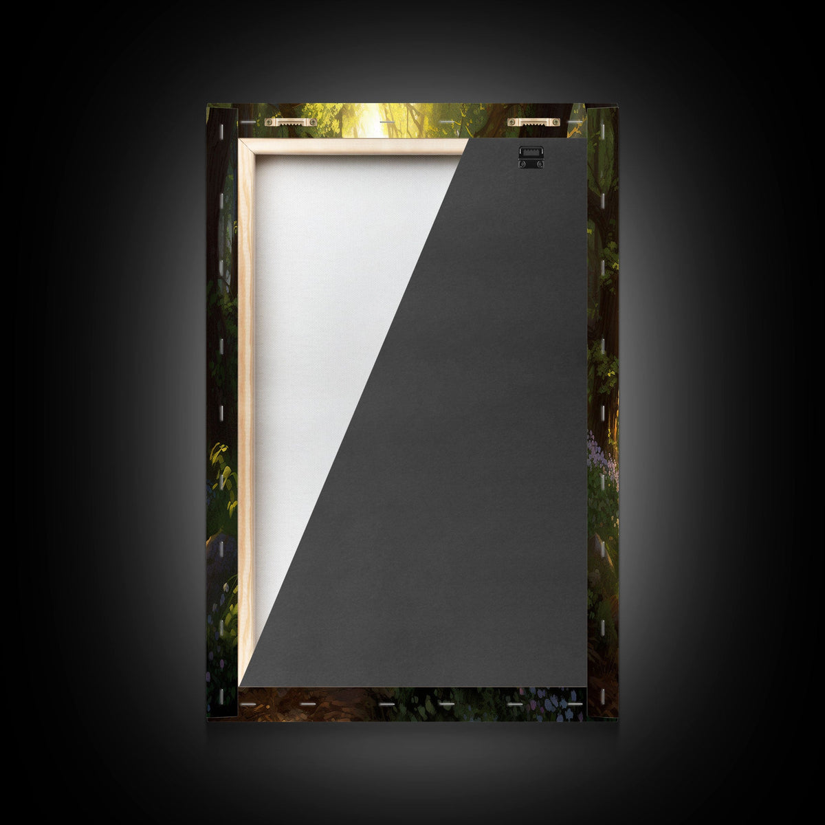 Forest Print Wall Art, Canvas Print, 3 Piece Wall Art