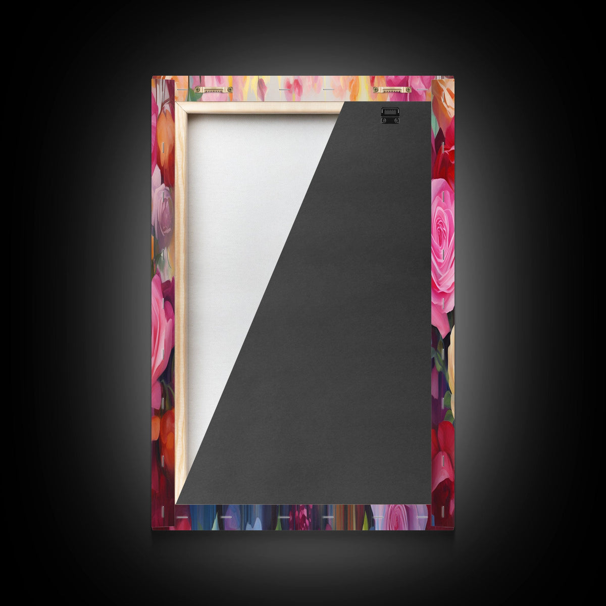Roses Wall Art, Canvas Print, 3 Piece Wall Art