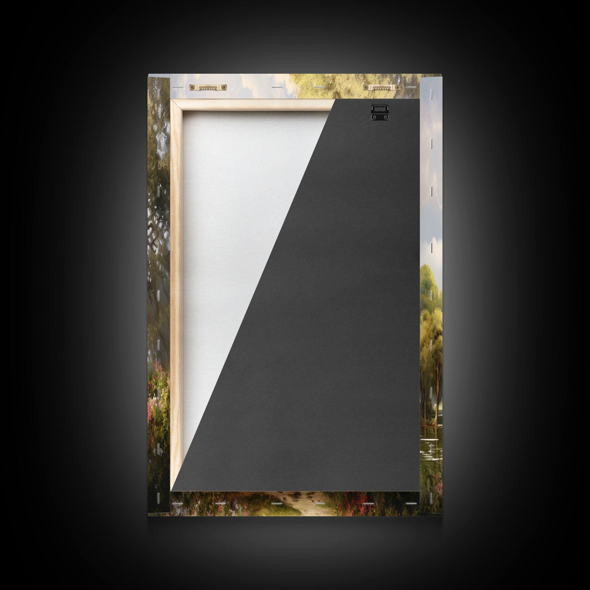 Lake Wall Art, Canvas Print, 3 Piece Wall Art