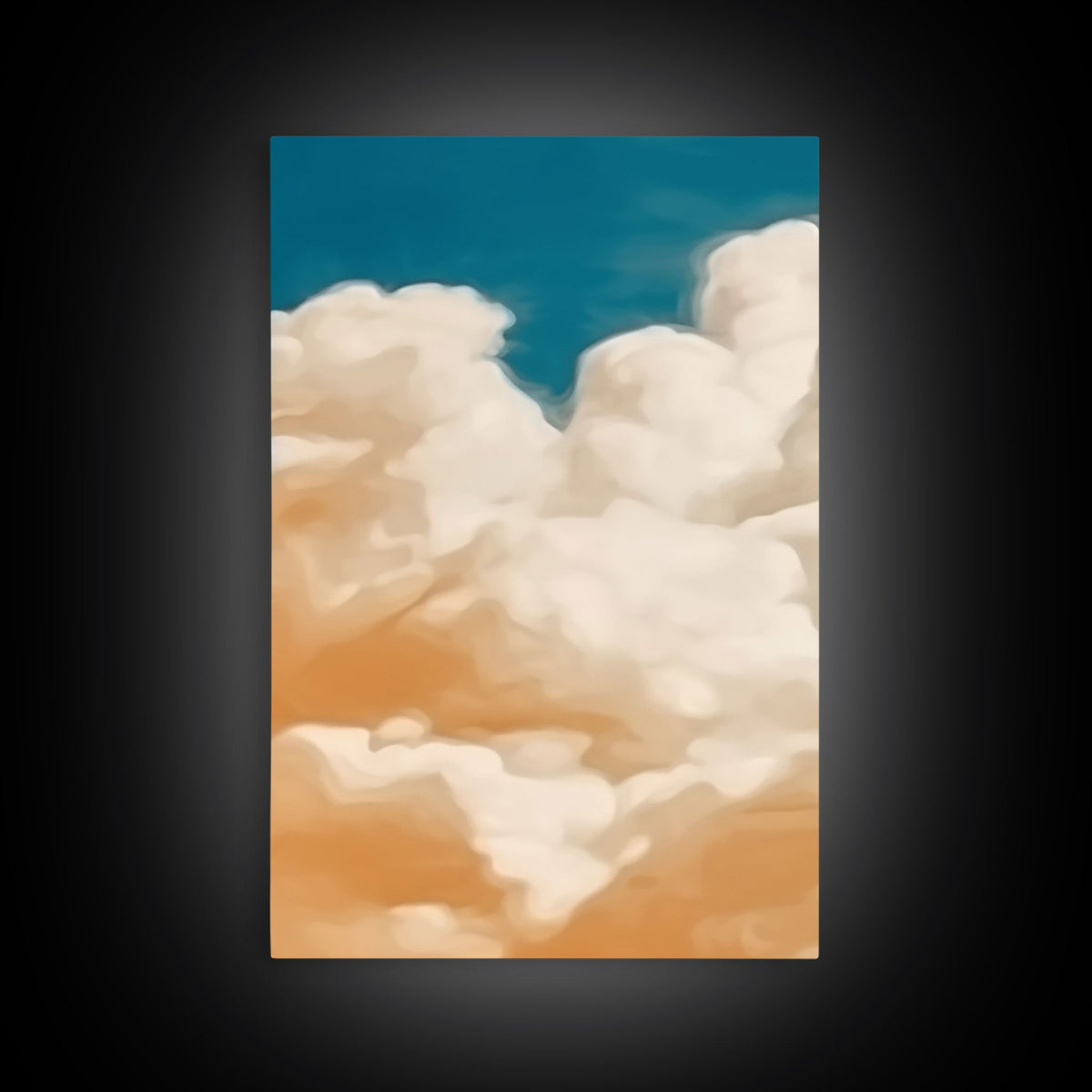 Framed Canvas Wall Art Set of 3