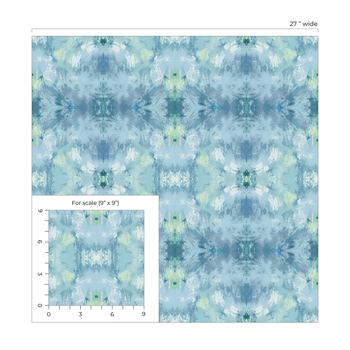 West Boulevard Collection Kaleidoscope Unpasted Wallpaper