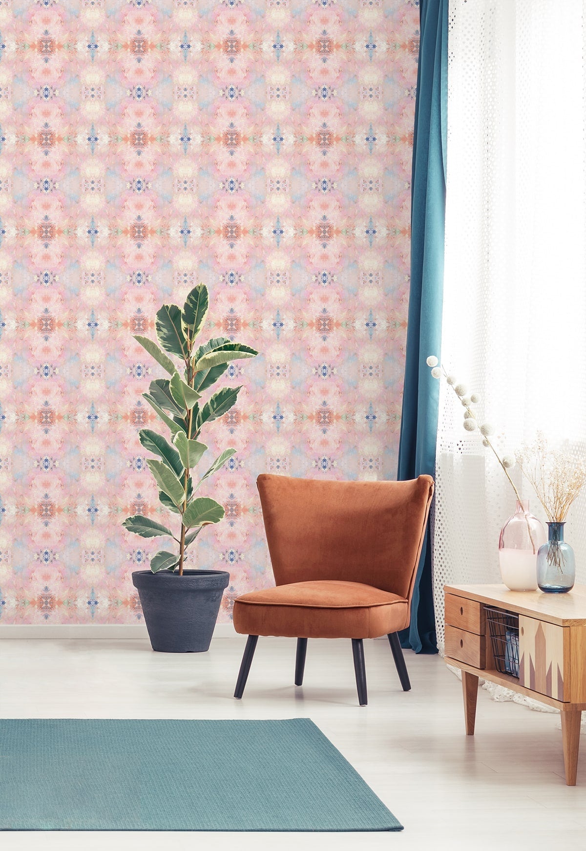West Boulevard Collection Kaleidoscope Unpasted Wallpaper