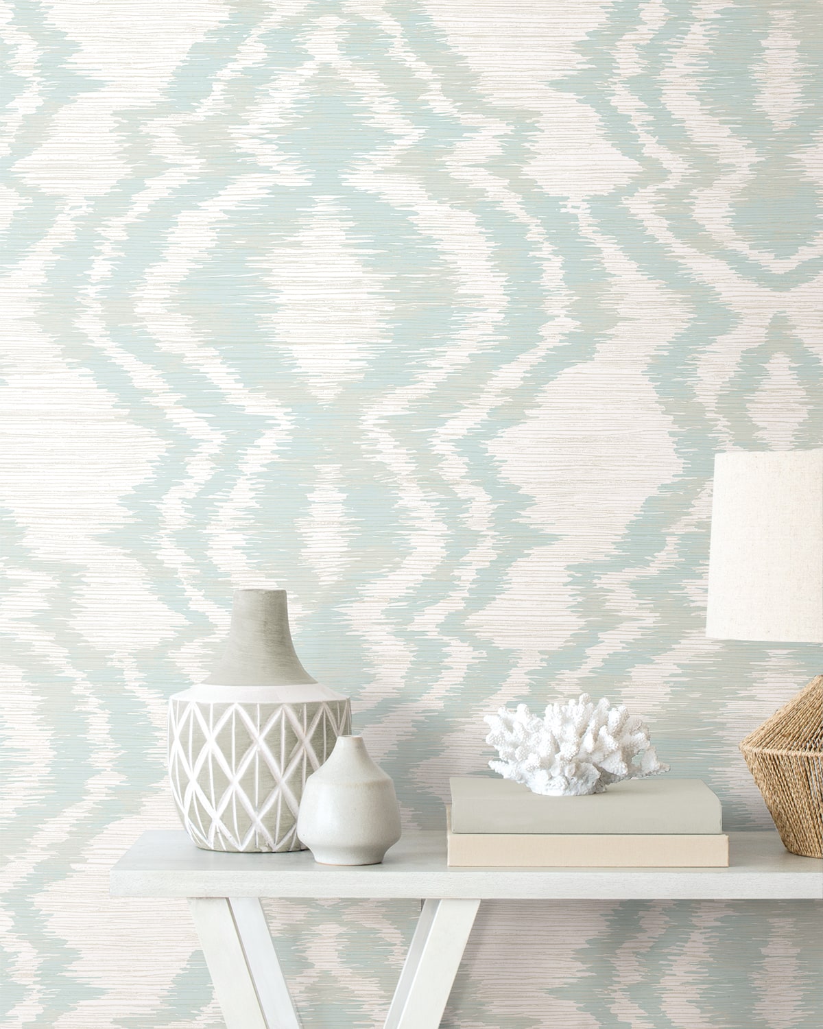 West Boulevard Collection Moirella Unpasted Wallpaper