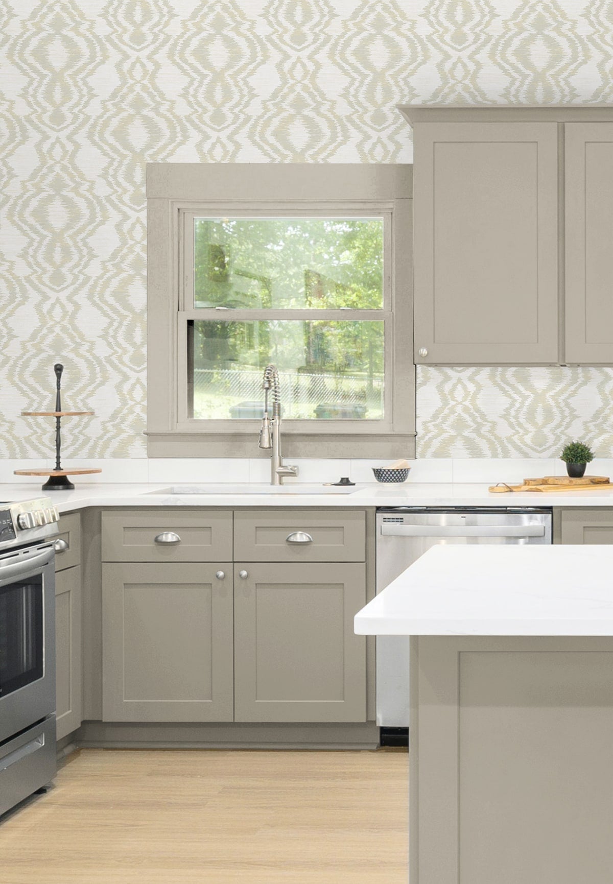 West Boulevard Collection Moirella Unpasted Wallpaper