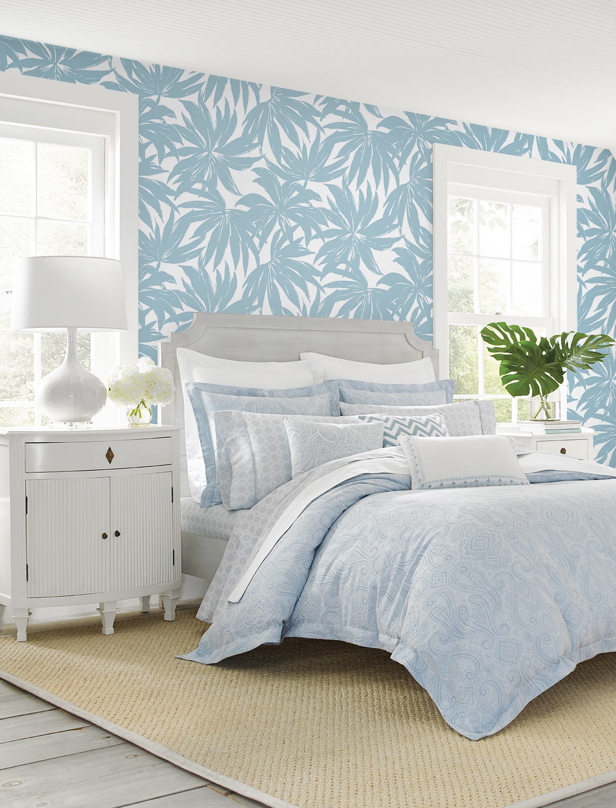 West Boulevard Collection Palma Botanical Unpasted Wallpaper