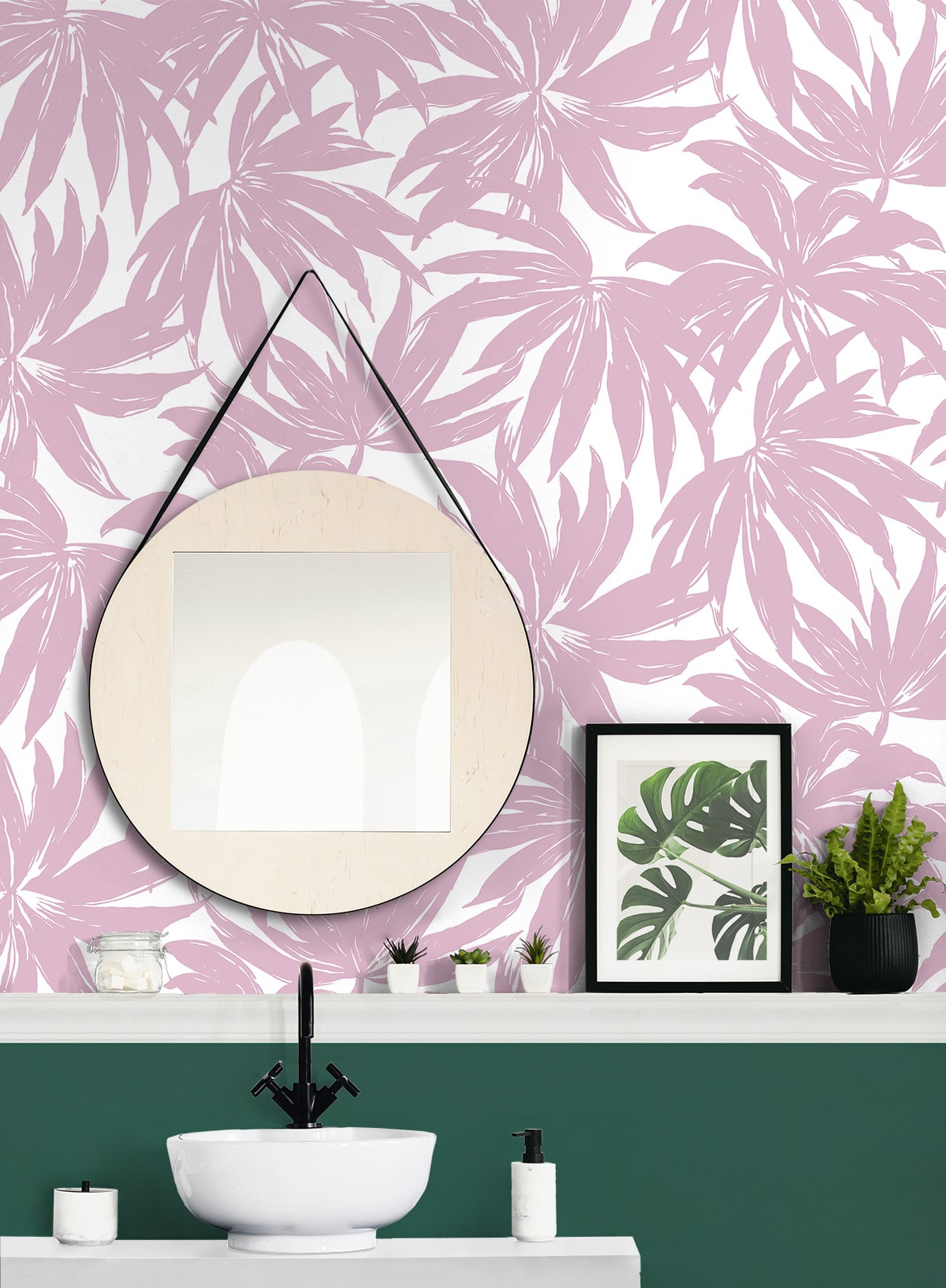 West Boulevard Collection Palma Botanical Unpasted Wallpaper