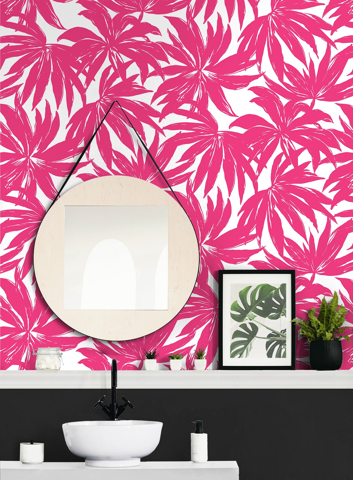 West Boulevard Collection Palma Botanical Unpasted Wallpaper