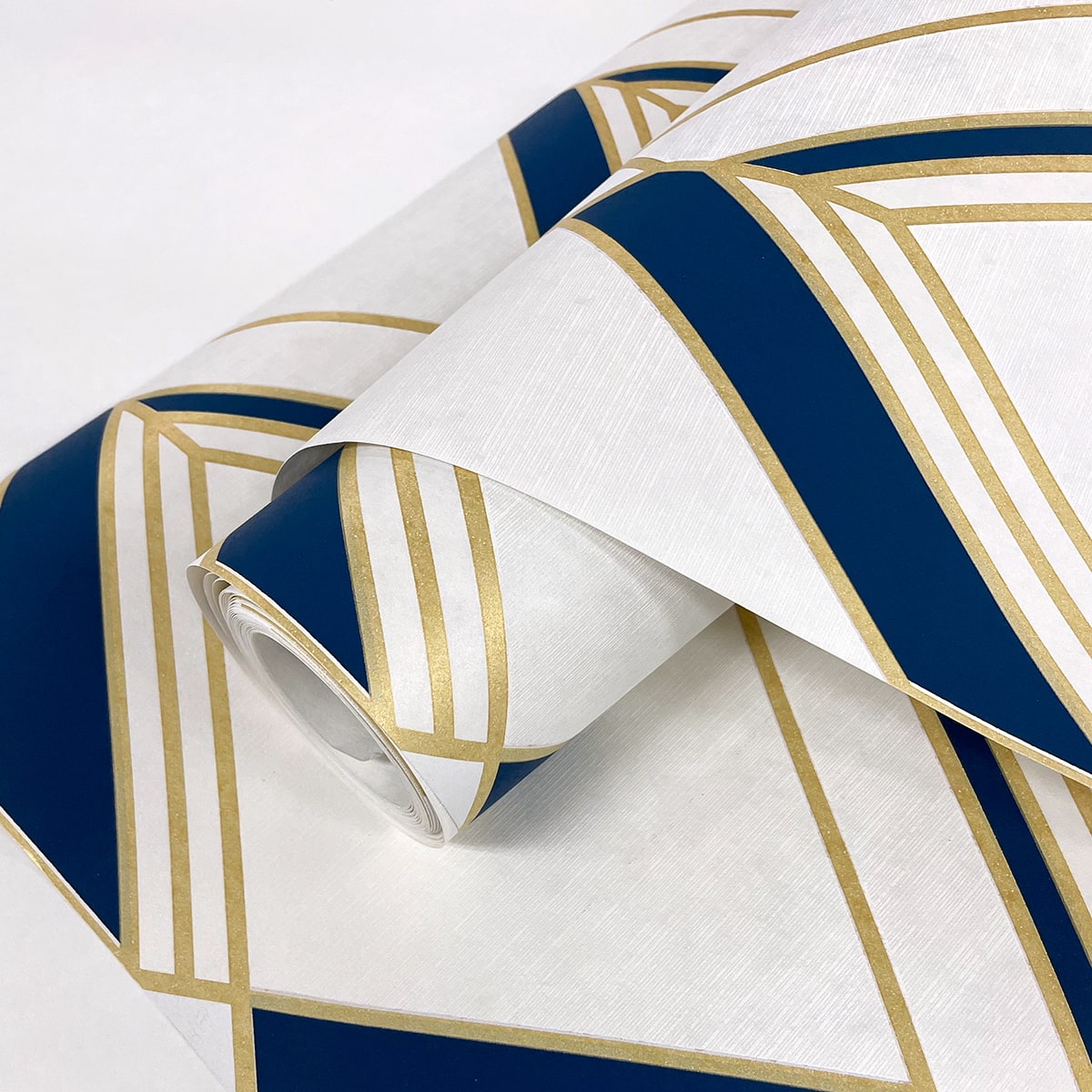 Deco 2 Brooklyn Diamond Geometric Unpasted Wallpaper