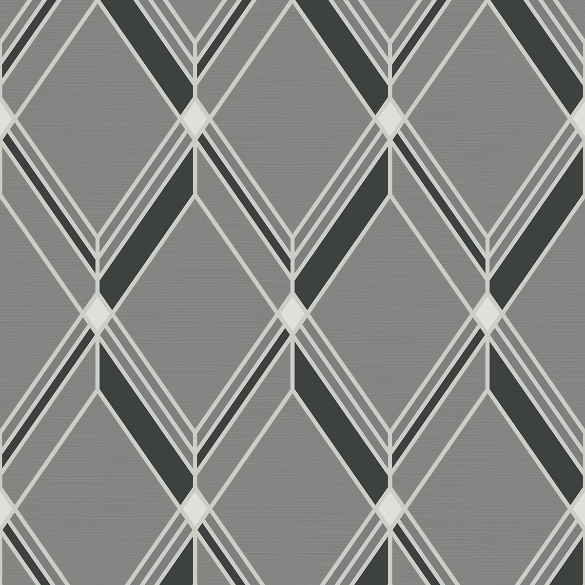 Deco 2 Brooklyn Diamond Geometric Unpasted Wallpaper