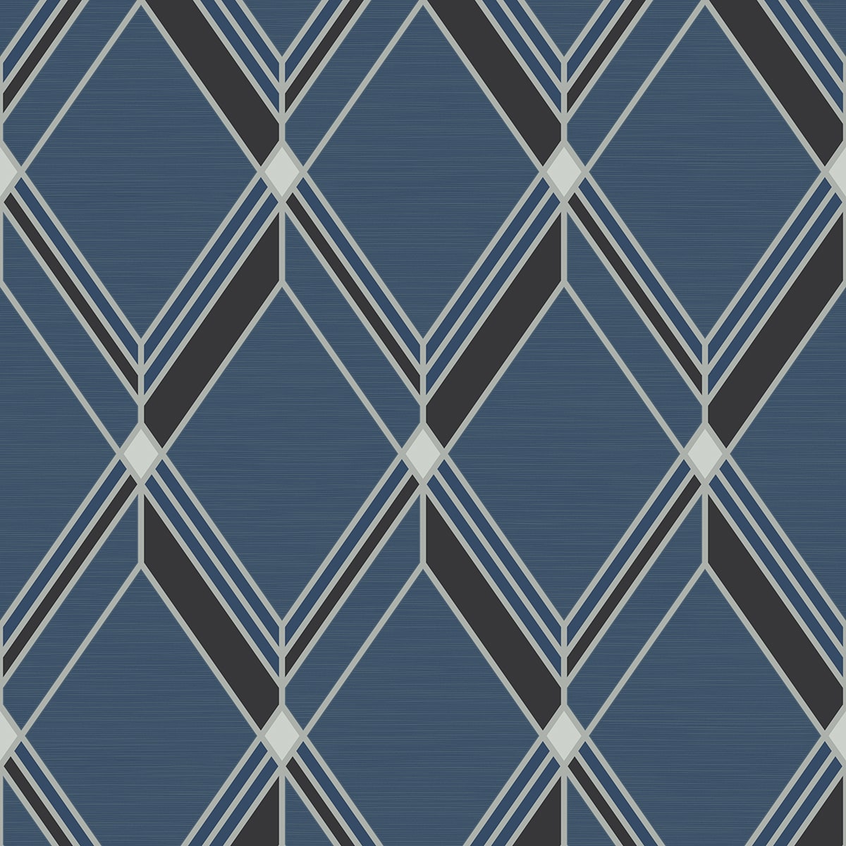 Deco 2 Brooklyn Diamond Geometric Unpasted Wallpaper