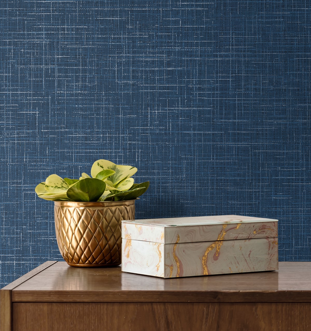 Deco 2 Glitter Faux Finish Unpasted Wallpaper