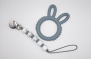 Bunny Teether Set - Gray