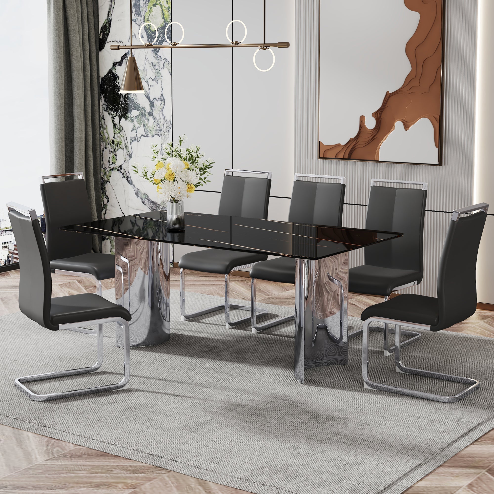 Modern Minimalist Dining Table