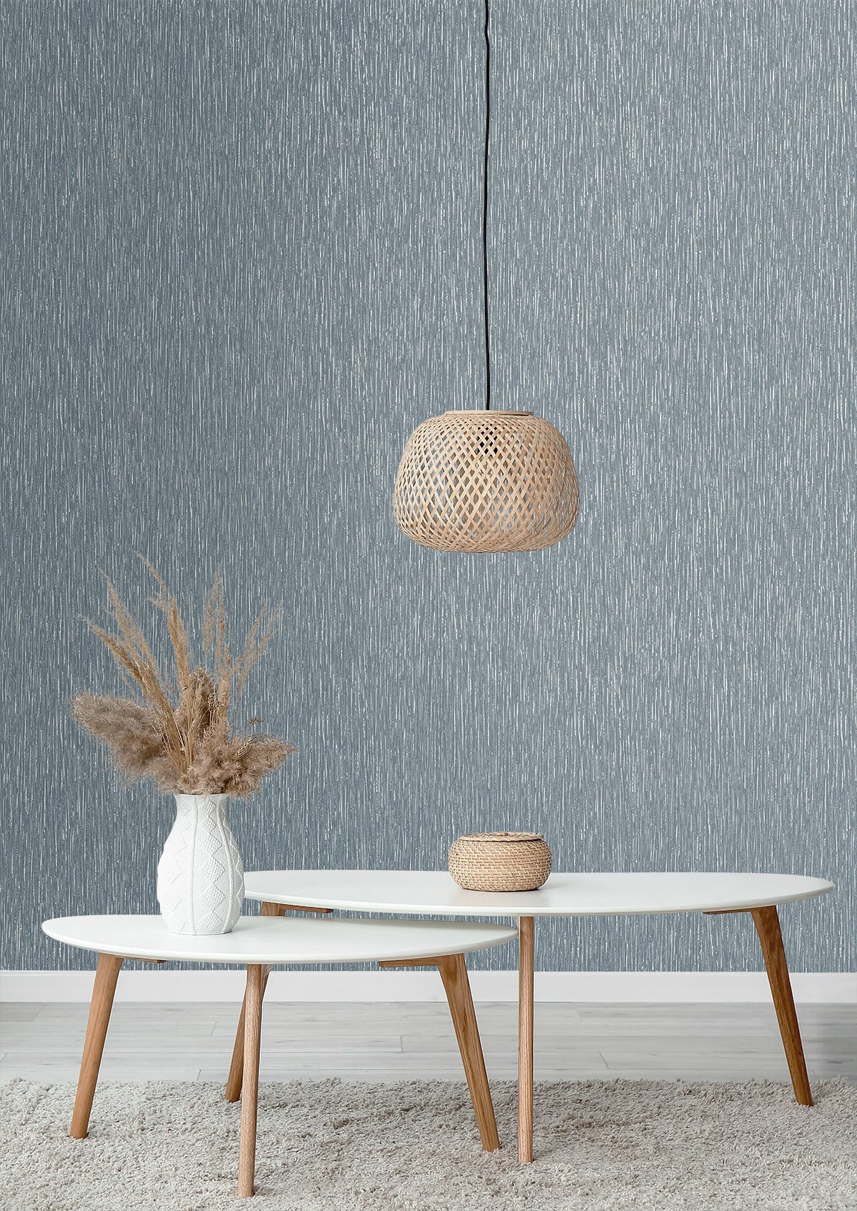Geometric Textures Verticale Stria Unpasted Wallpaper