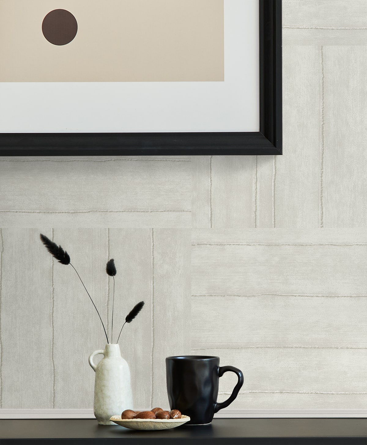 Geometric Textures Plaza Geometric Unpasted Wallpaper
