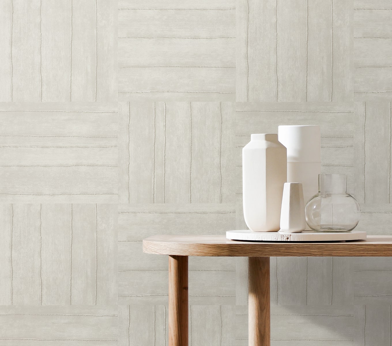 Geometric Textures Plaza Geometric Unpasted Wallpaper