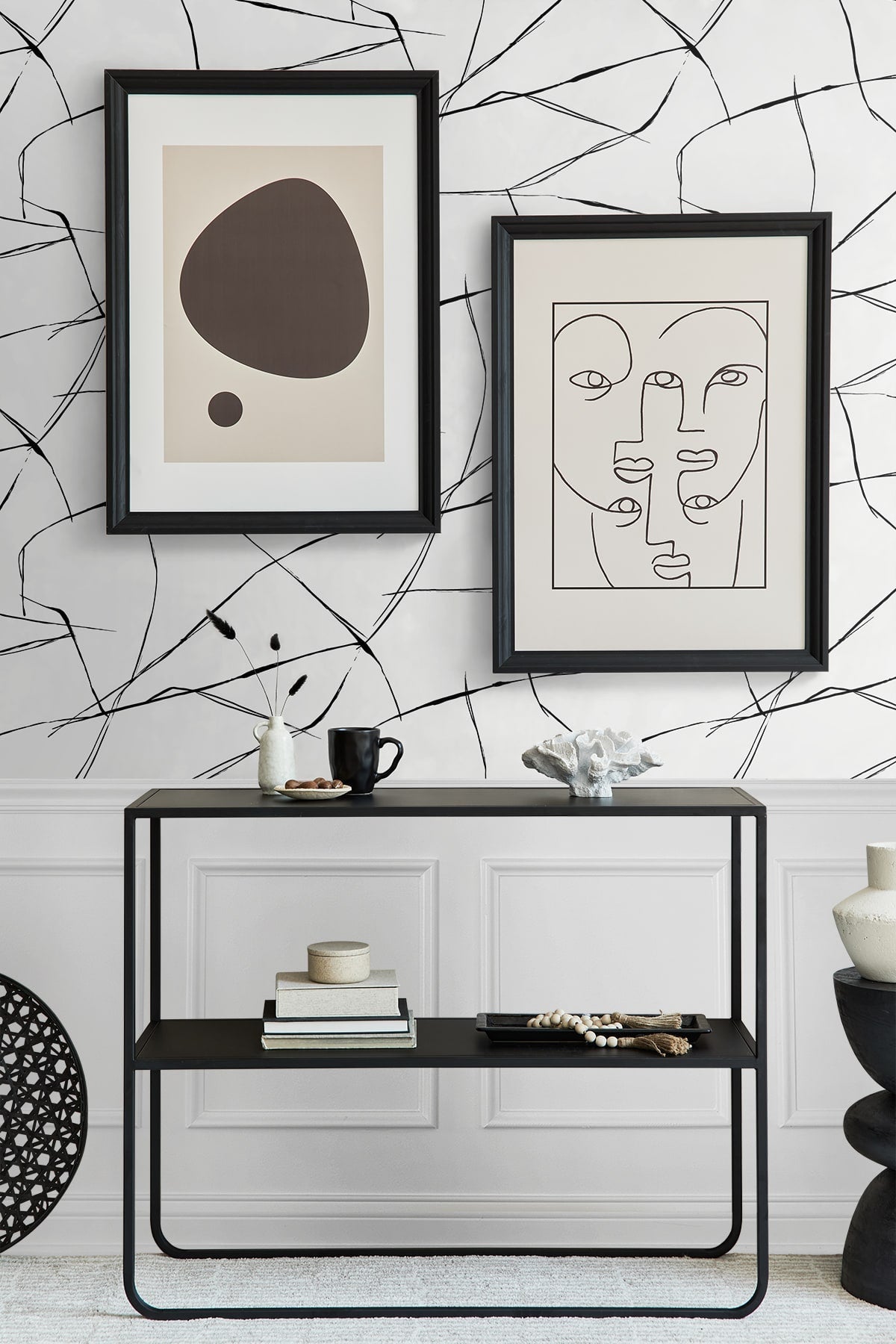Geometric Textures Astratto Unpasted Wallpaper