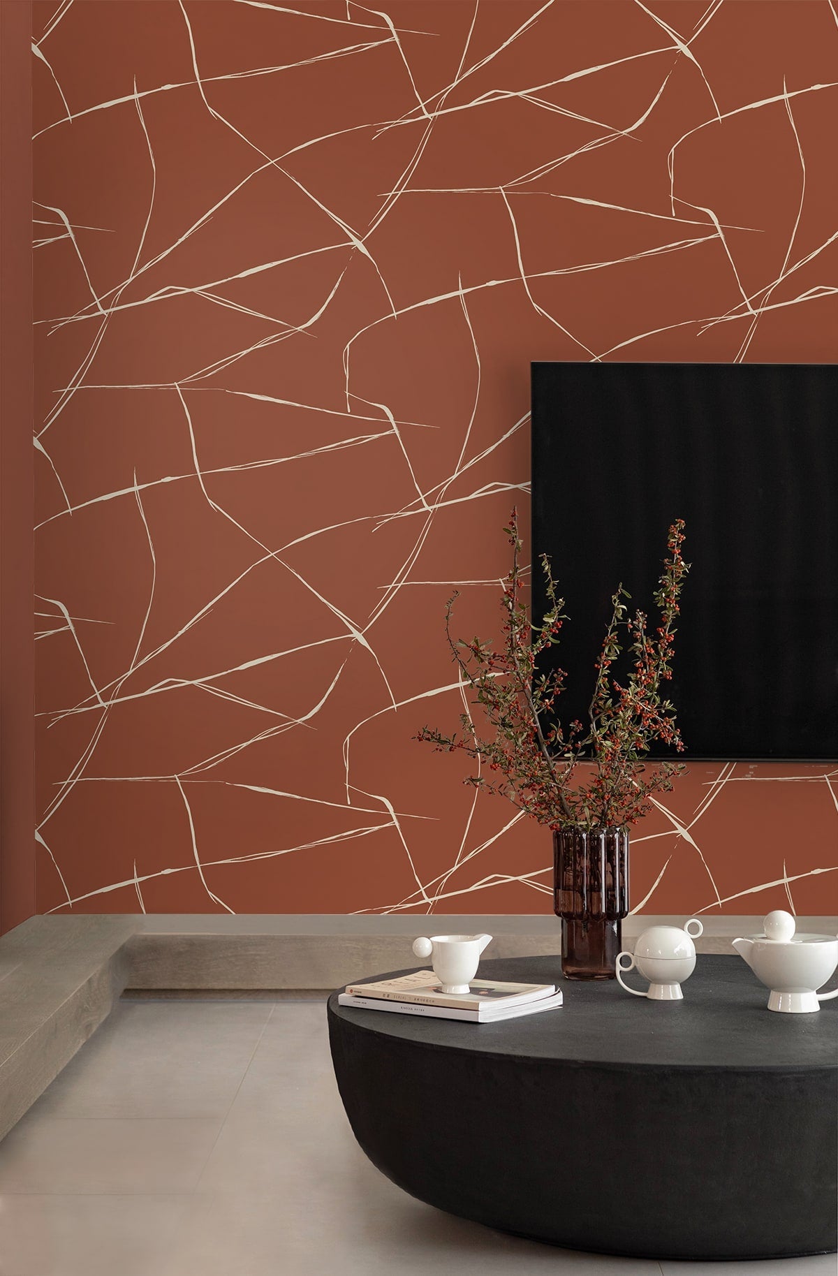 Geometric Textures Astratto Unpasted Wallpaper